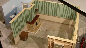 Guinea pig house interior build